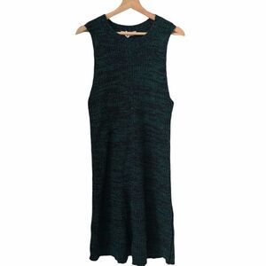 Vintage Divine Doll USA Knit Sleeveless Round neck Midi Dress in Size Large